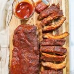 Baked Baby Back Ribs in the Oven Keto Recipe feature