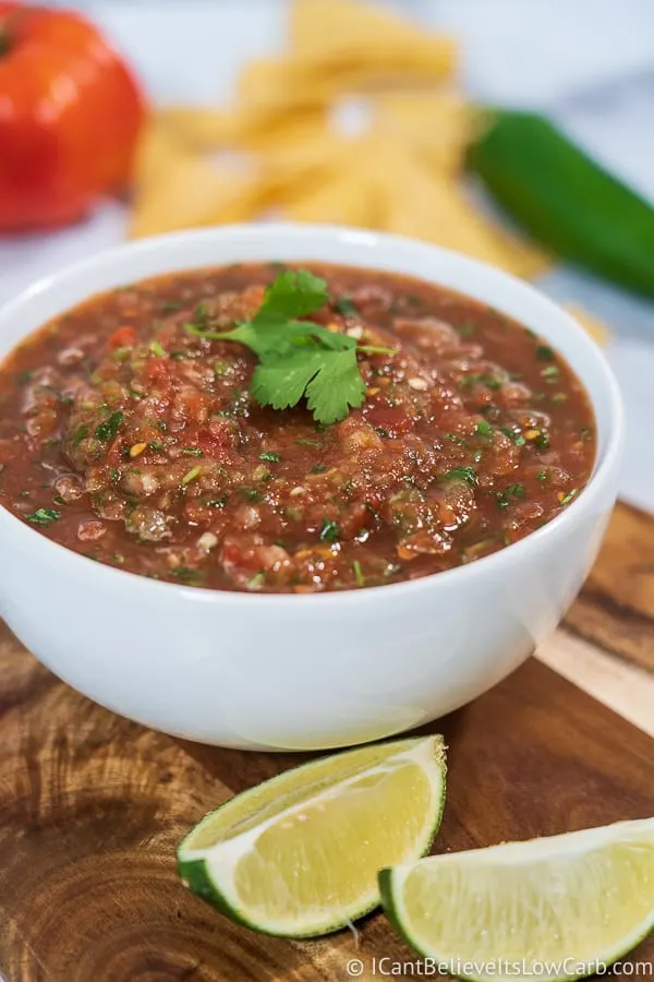 homemade low carb salsa recipe