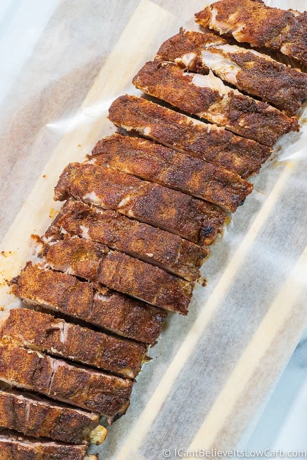 Dry-rubbed Baked Baby Back Ribs in Oven