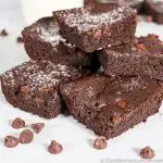 Keto Brownies Recipe feature image