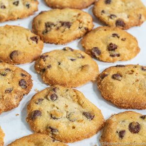 Best Keto Chocolate Chip Cookies Recipe | Almond Flour and Gluten-Free