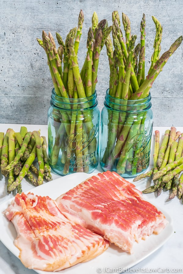 Bacon Wrapped Asparagus ingredients