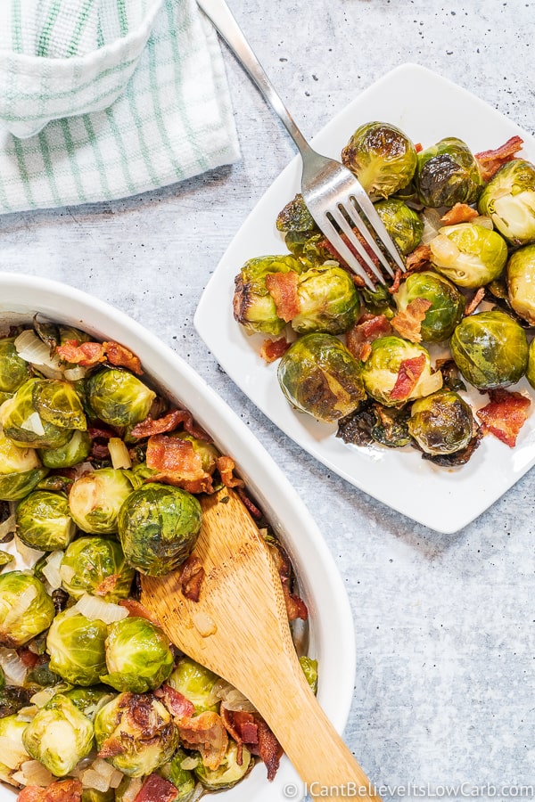 delicious Brussel Sprouts with Bacon