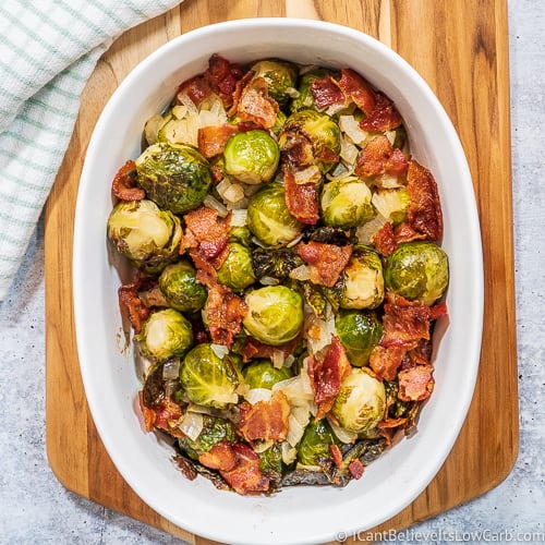 Brussel Sprouts with Bacon recipe