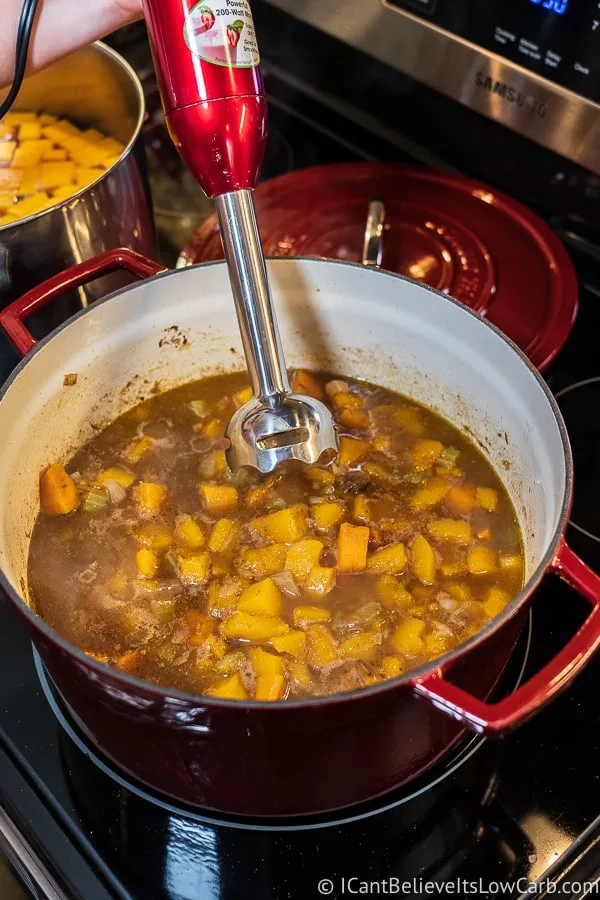 immersion blender for Butternut Squash Soup recipe