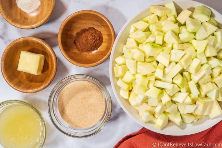 Best Healthy Keto Apple Crisp Recipe GlutenFree and Low Carb