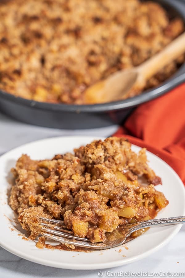 How to Make Low Carb Apple Crisp