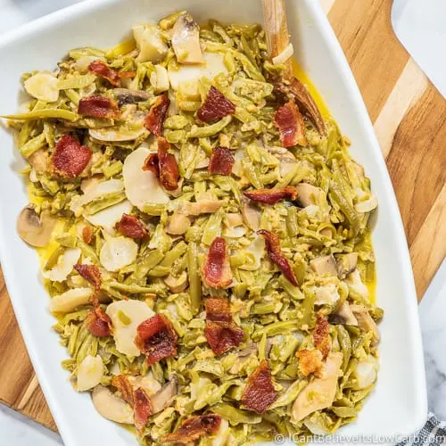 Keto Green Bean Casserole Recipe