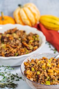 Easy Homemade Keto Stuffing (Dressing) Recipe - Gluten-Free, Low Carb
