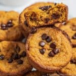 Keto Pumpkin Chocolate Chip Muffins recipe
