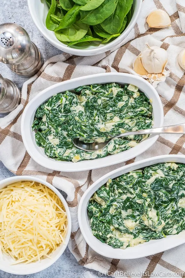The Best Keto Creamed Spinach
