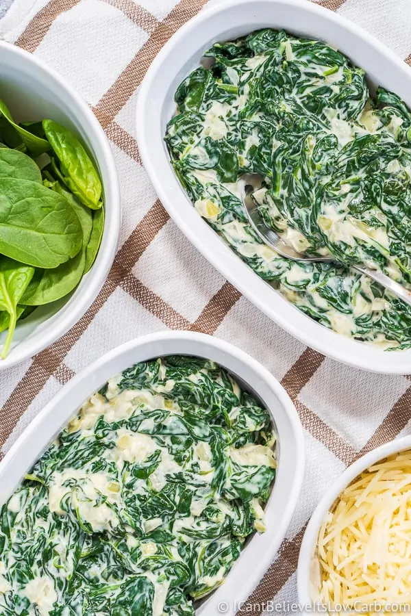 The Best Low Carb Creamed Spinach Recipe