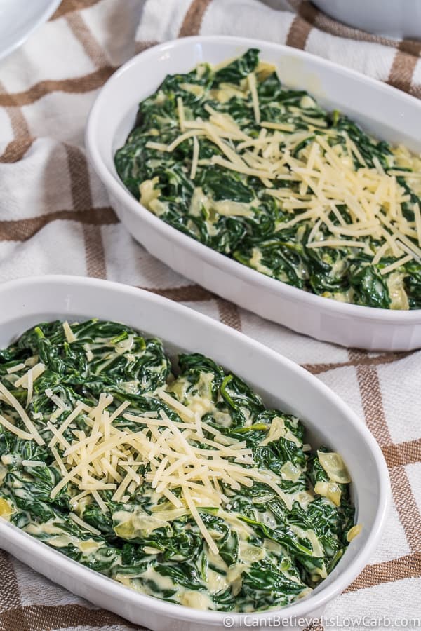 how to make Keto Creamed Spinach