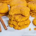 Pumpkin Snickerdoodle Cookies Low Carb