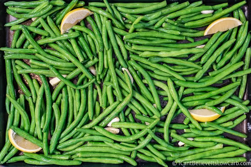 ready to roast Green Beans