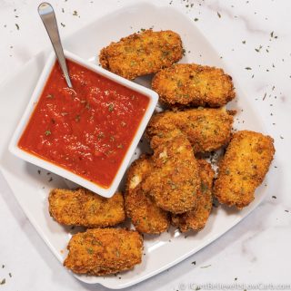 Best Keto Mozzarella Cheese Sticks Recipe - Cheesy and Gooey