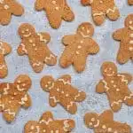 Almond Flour Keto Gingerbread Cookies