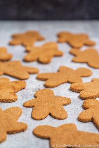 Chewy Sugar-Free Keto Gingerbread Cookies Recipe | Gluten-Free