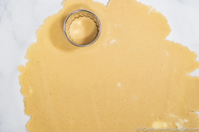 cookie cutter for Keto Shortbread