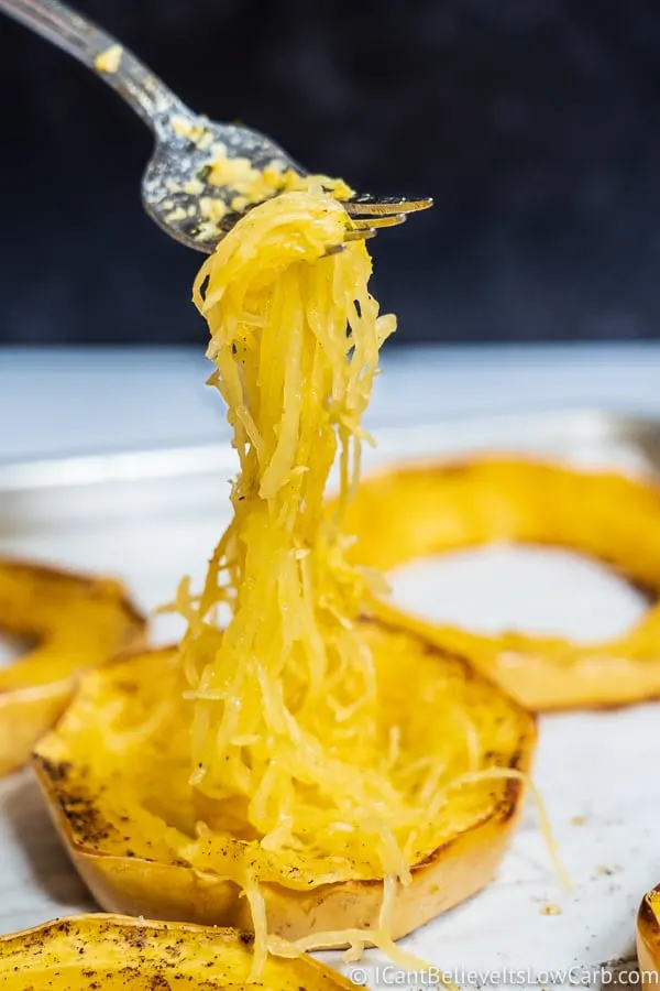 how to make Spaghetti Squash rings