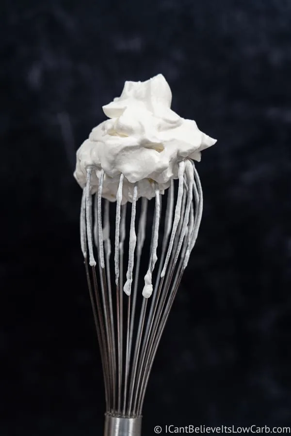 Dollop of Keto Whipped Cream