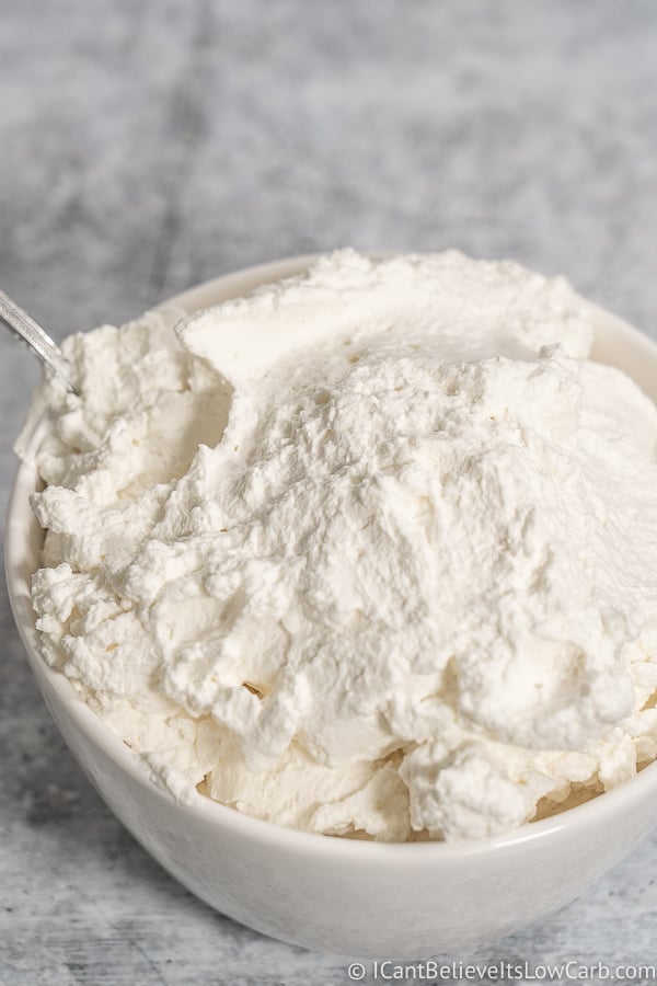 Stabilized Whipped Cream Sugar-Free