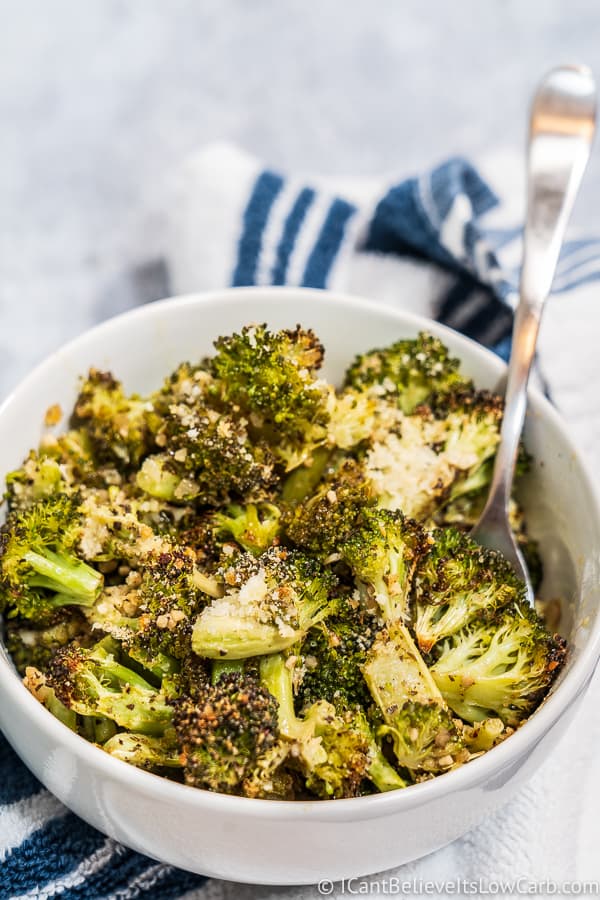 The Best Roasted Broccoli Recipe (Garlic and Cheese)