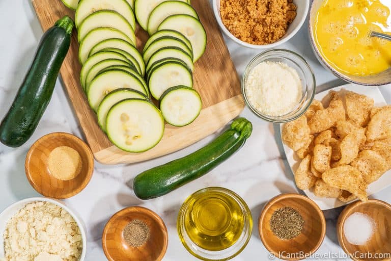 Crispy Keto Fried Zucchini Recipe - Easy and Low Carb