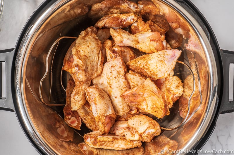 Crispy Garlic Parmesan Chicken Wings Recipe - Instant Pot