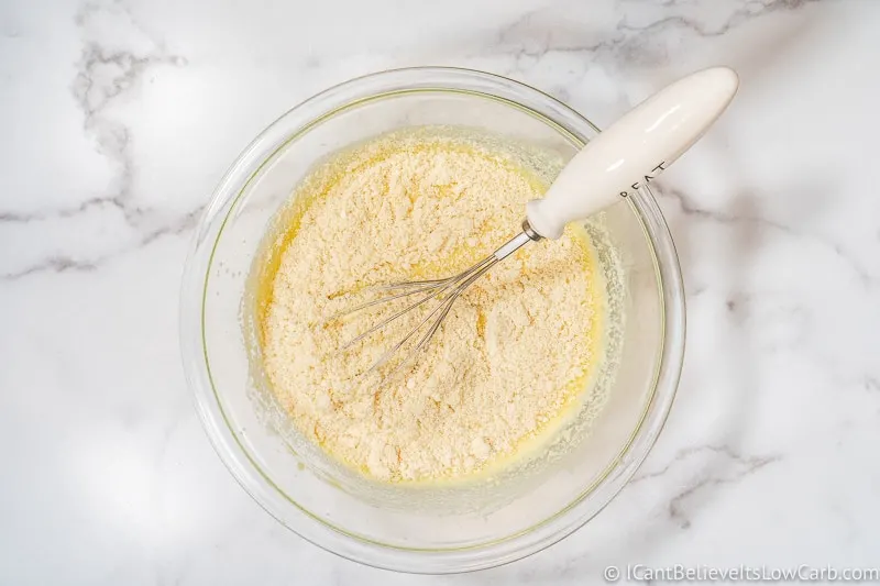 almond flour and eggs for sugar free Lemon Pound Cake loaf