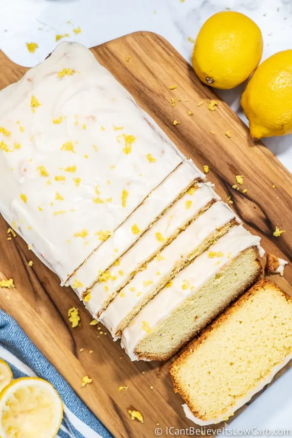 Low Carb Lemon Pound Cake recipe