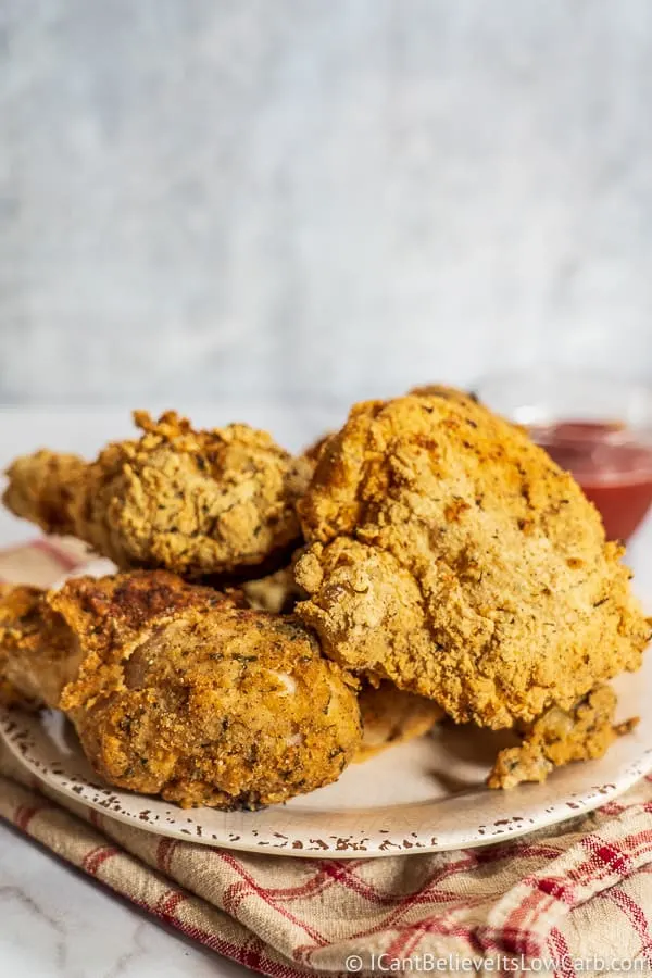 how to make Keto Fried Chicken