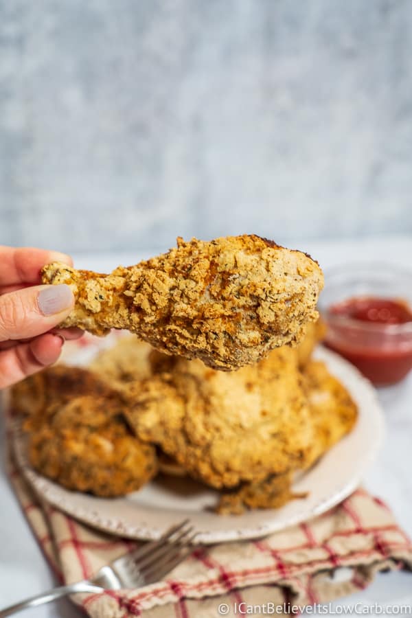Keto Fried Chicken drumstick easy to make