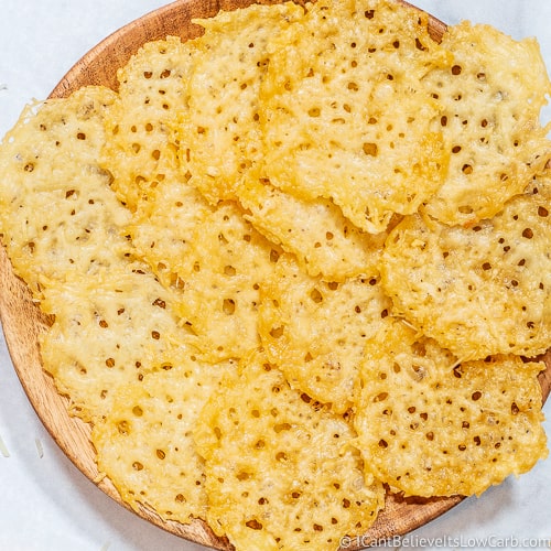 Parmesan Crisps recipe in a bowl