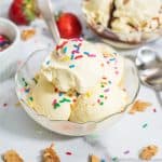 Keto Vanilla Ice Cream recipe feature