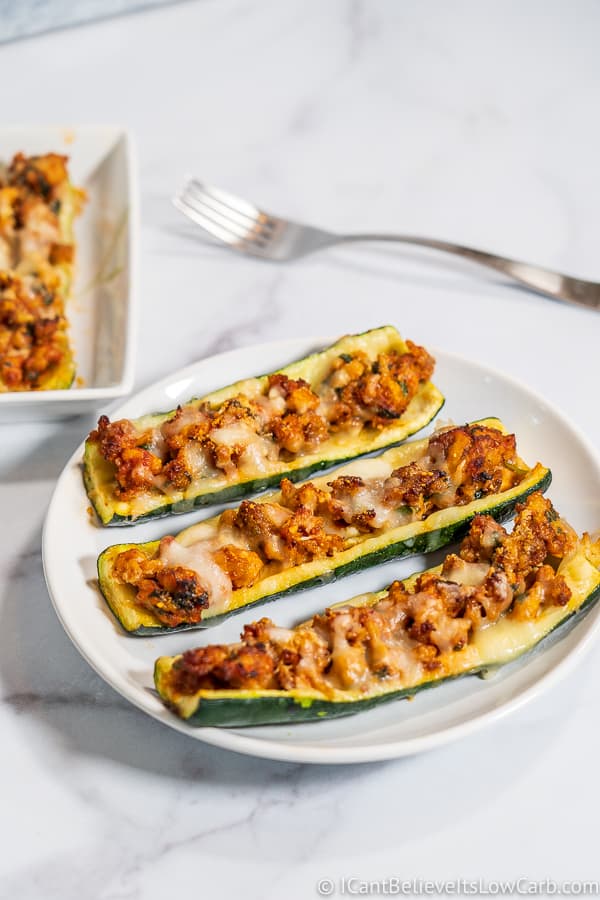 Easy Low Carb Zucchini Boats