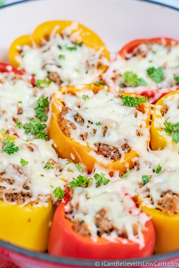 Low Carb Stuffed Bell Peppers Recipe