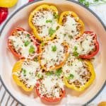 Low Carb Keto Stuffed Peppers