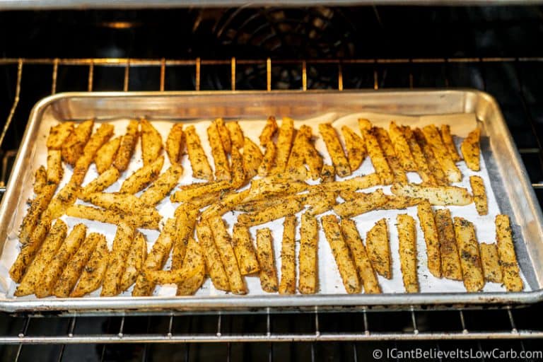Crispy Baked Jicama Fries Best Keto French Fries Recipe