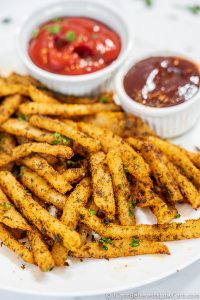 Crispy Baked Jicama Fries | Best Keto French Fries Recipe