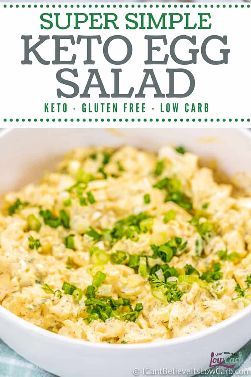 Easy Keto Egg Salad Recipe - Low Carb & Gluten-Free