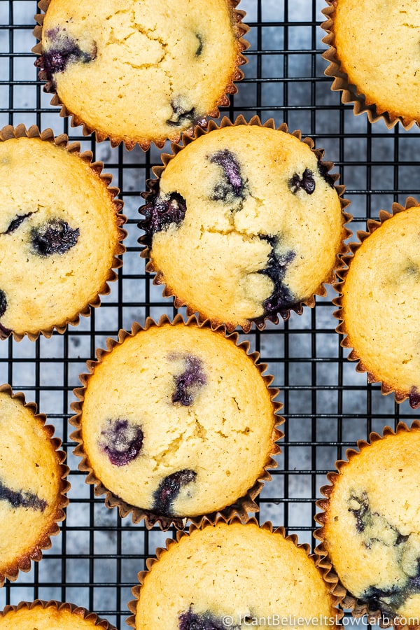 Best Keto Blueberry Muffins