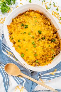 Easy Keto Bacon Cheeseburger Casserole Recipe