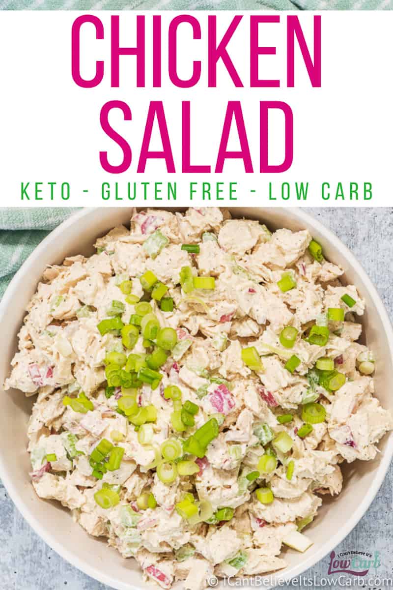 Best Healthy Keto Chicken Salad Recipe | Low Carb