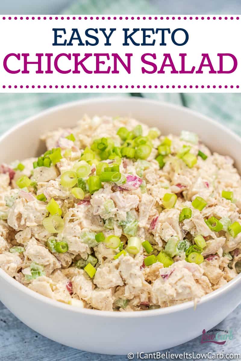 Best Healthy Keto Chicken Salad Recipe | Low Carb