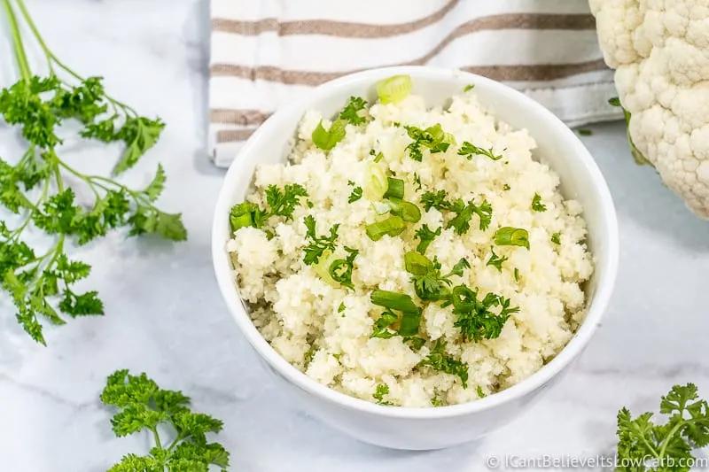 How to make riced Cauliflower