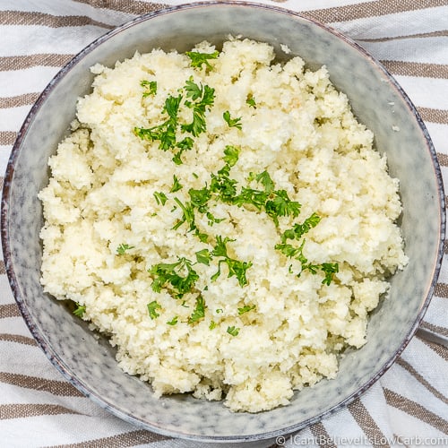 How to Make Cauliflower Rice - 7 Best Ways for Riced Cauliflower