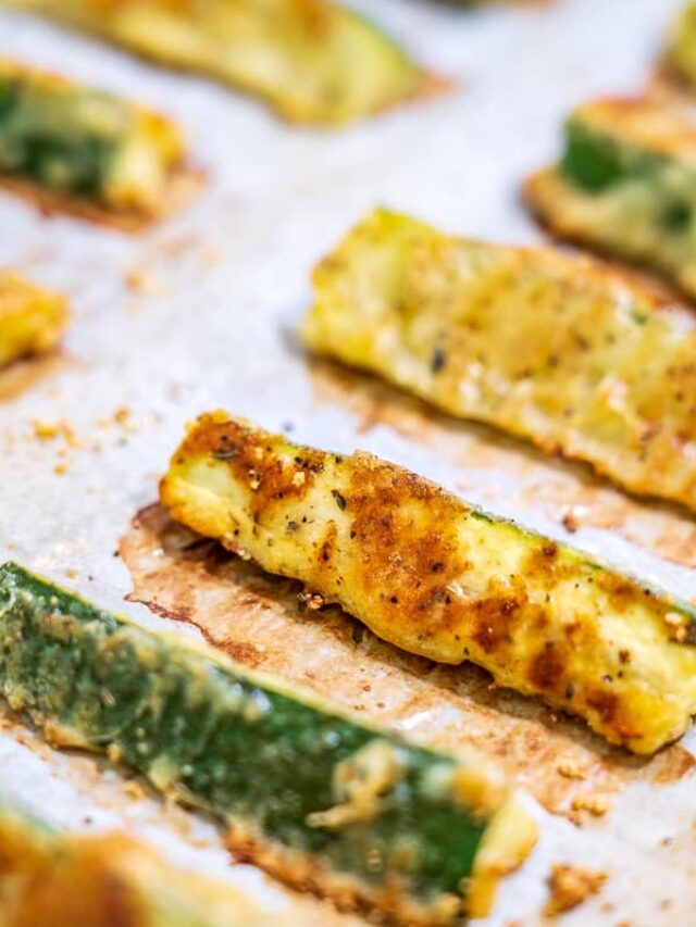 Easy and Delicious Baked Zucchini Fries Story