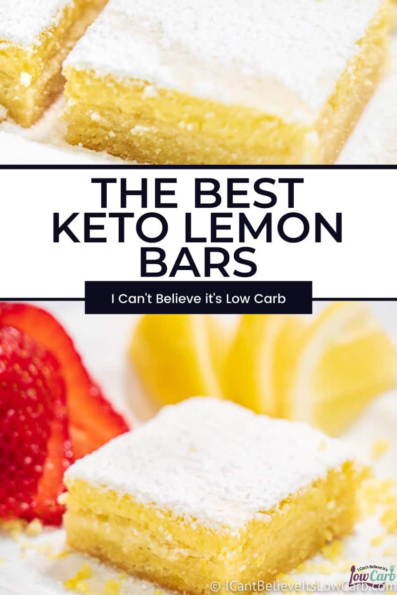 Best Keto Lemon Bars Recipe | Sugar-Free & Low Carb