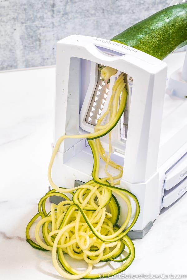 How to make Zucchini Noodles with Spiralizer